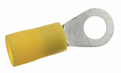 Pièces agricoles - Electricité - Cosse de câble jaune 4-6 mm²