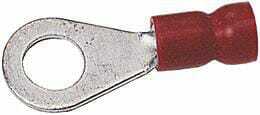 Pièces agricoles - Electricité - Cosse de câble rouge 0,5-1 mm²