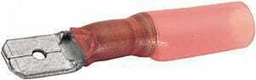 Fiche plate rouge 0,5-1 mm²