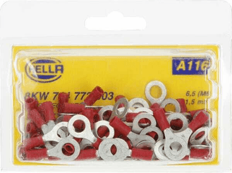 Pièces agricoles - Electricité - Cosse de câble rouge 0,5-1 mm²