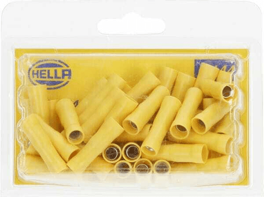 Pièces agricoles - Electricité - Douille de cosse ronde jaune 4-6 mm²