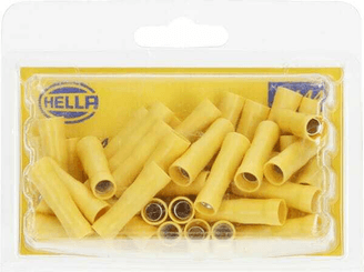 Pièces agricoles - Electricité - Douille de cosse ronde jaune 4-6 mm²