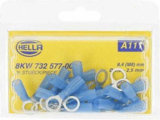 Pièces agricoles - Electricité - Cosse de câble bleue 1,5-2,5 mm²