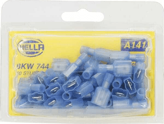 Pièces agricoles - Electricité - Cosse de câble bleu Hella