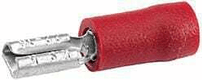 Fiche plate rouge 0,5-1 mm²