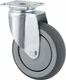 Roue pivotante, roue en polyuréthane : Ø75x25mm, Fixation de plaque: 60x60mm Load: 75kg Tente