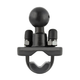 HF-BRAS FIX. P/TUBE ROND + ROTULE 1" RAM
