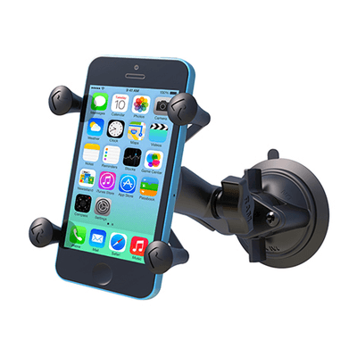 Pièces agricoles - Pièce divers - HF-SUPPORT COMPLET UNIVERSEL RAM POUR TELEPHONE AVEC VENTOUSE