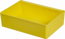 Insert pour plateau 117x167x48mm, plastique jaune, D48