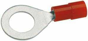 Pièces agricoles - Electricité - Cosse de câble rouge 0,5-1,5 mm²