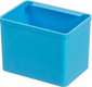 Insert pour plateau 57x83x62mm, plastique bleu, D62