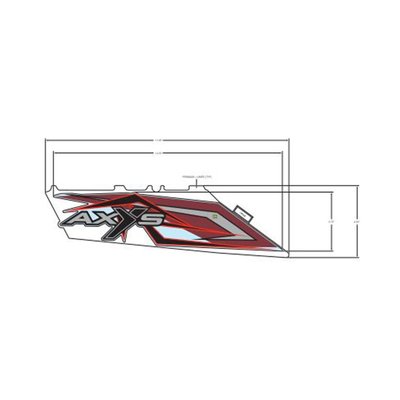 Pièces Quad & Motos - Pièces communes - DECAL-TUNNEL, AXYS ,RH Polaris origine