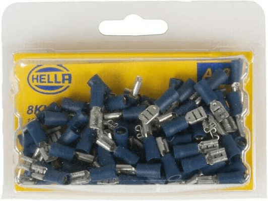 Pièces agricoles - Electricité - Fiche plate bleue 1,5-2,5 mm²