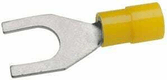 Fiche sabot, fourche, jaune 4-