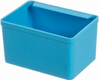 Insert pour plateau 57x83x48mm, plastique bleu, D48