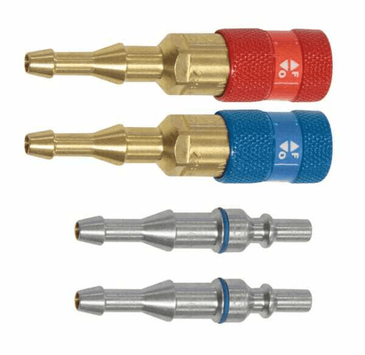 Pièces agricoles - Outils atelier - Lot de raccords rapides OX & AD + 4 colliers (Ø > 6.3 mm)