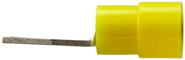 Pièces agricoles - Electricité - Fiche sabot, fourche, jaune 4-