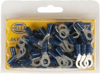 Pièces agricoles - Electricité - Cosse de câble bleue 1,5-2,5 mm²