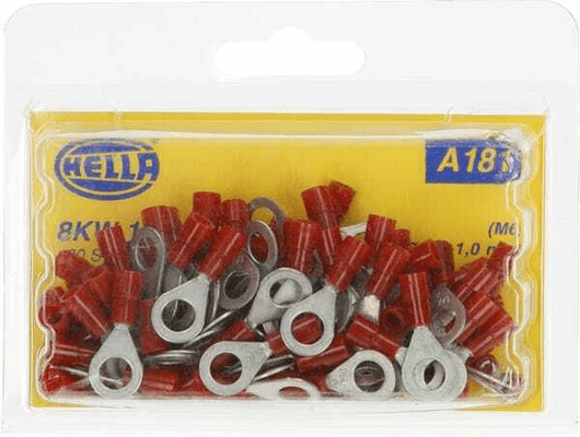 Pièces agricoles - Electricité - Cosse de câble rouge 0,5-1,5 mm²