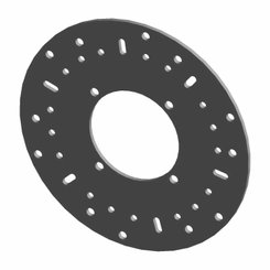 Pièces Quad & Motos - Pièces communes - FRONT DISC BRAKE Polaris origine
