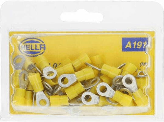 Pièces agricoles - Electricité - Cosse de câble jaune 4-6 mm²