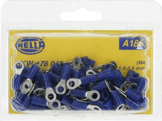 Pièces agricoles - Electricité - Cosse de câble bleue 1,5-2,5 mm²