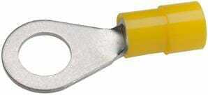 Pièces agricoles - Electricité - Cosse de câble jaune 4-6 mm²