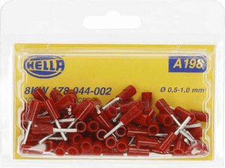 Pièces agricoles - Electricité - Fiche pointue rouge 0,5-1,5 mm