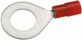 Pièces agricoles - Electricité - Cosse de câble rouge 0,5-1,5 mm²