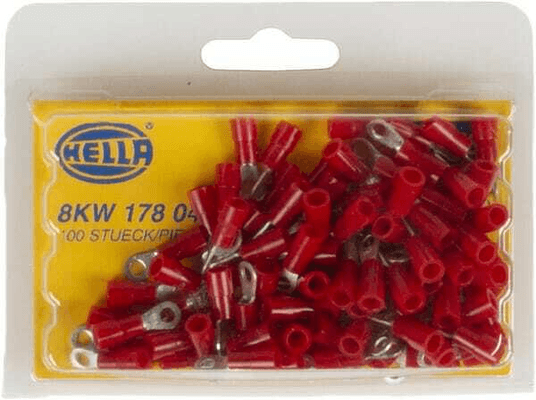 Pièces agricoles - Electricité - Cosse de câble rouge 0,5-1,5 mm²