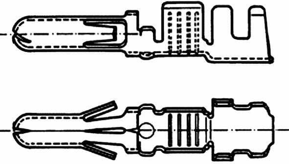 Pièces agricoles - Electricité - Cosse ronde 1-2,5 mm²