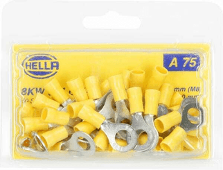 Pièces agricoles - Electricité - Cosse de câble jaune 4-6 mm²