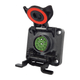 SOCLE DE PRISE ISOBUS (IBBC) 9P/12V PASSIF CM