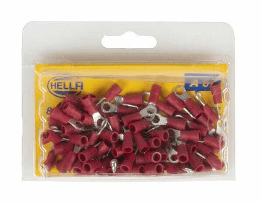 Pièces agricoles - Electricité - Cosse de câble rouge 0,5-1 mm²