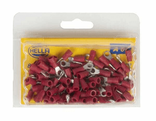 Pièces agricoles - Electricité - Cosse de câble rouge 0,5-1 mm²