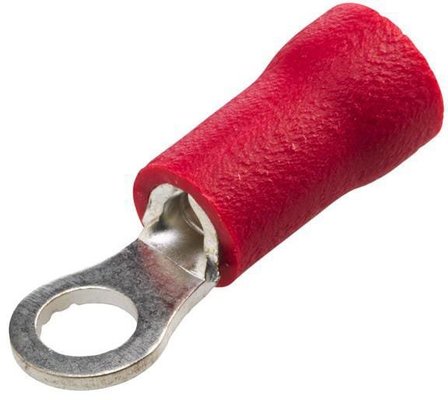 Pièces agricoles - Electricité - Cosse de câble rouge 0,5-1 mm²