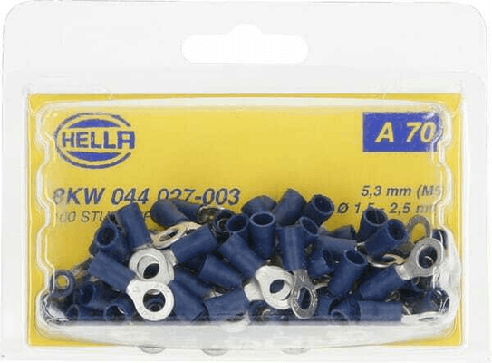 Pièces agricoles - Electricité - Cosse de câble bleue 1,5-2,5 mm²