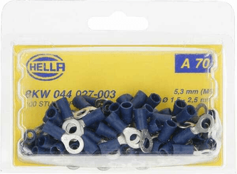 Pièces agricoles - Electricité - Cosse de câble bleue 1,5-2,5 mm²