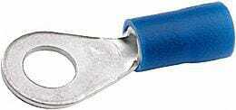 Pièces agricoles - Electricité - Cosse de câble bleue 1,5-2,5 mm²