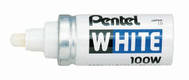 Marqueur X100W blanc Pentel