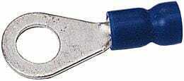 Pièces agricoles - Electricité - Cosse de câble bleue 1,5-2,5 mm²
