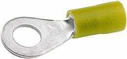 Pièces agricoles - Electricité - Cosse de câble jaune 4-6 mm²