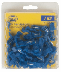 Pièces agricoles - Electricité - Connecteur de dérivation bleu