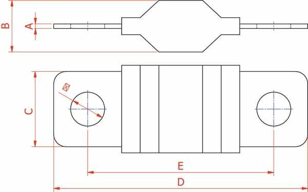 Pièces agricoles - Electricité - Fusible midi 32V 40A longueur 41,1mm vert Hella