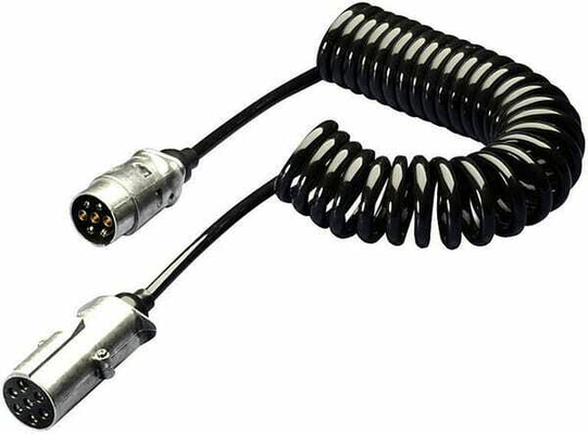 Pièces agricoles - Electricité - Câble spiralé métal 7 pôles