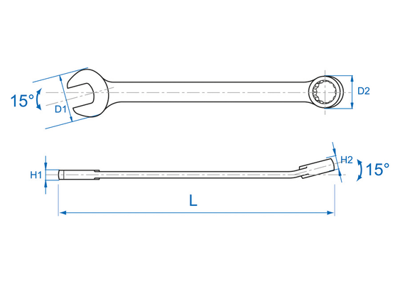 Outils - Outils divers - Clé mixte 21mm