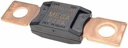 Pièces agricoles - Electricité - Fusible méga 250A longueur 68,6mm rose Hella