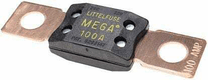 Fusible méga 100A longueur 68,6mm jaune Hella