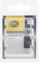Pièces agricoles - Electricité - Fusible midi 32V 100A longueur 41,1mm bleu Hella