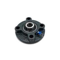 Pièces agricoles - Pièce divers - Palier fonte rond 4 trous arbre 65 mm